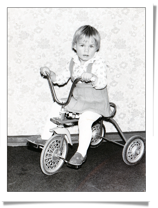 Ich in Kindergarten hier